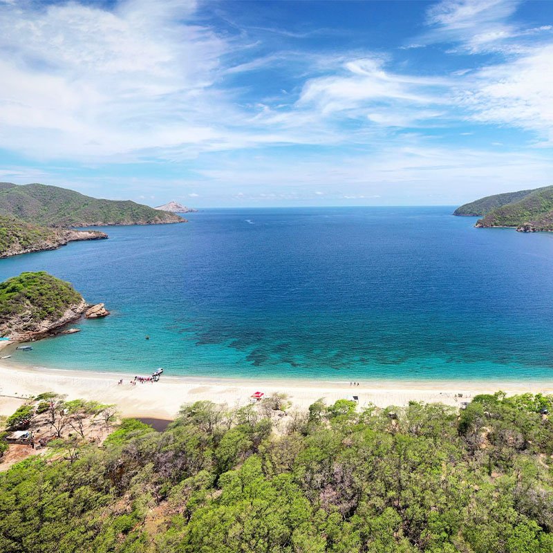 bahía concha santa marta